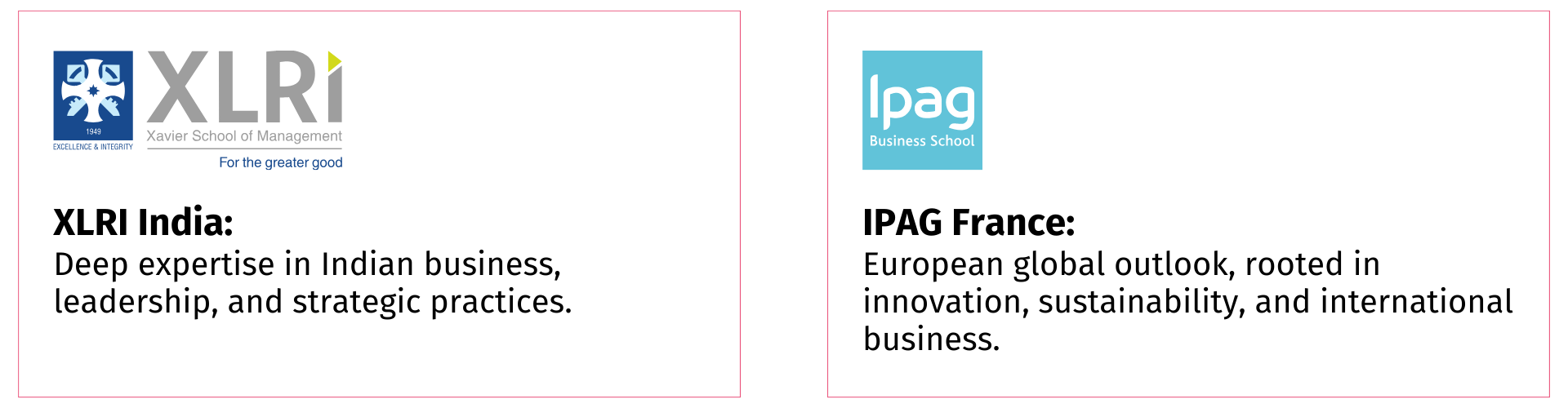 LP - XLRI-IPAG - Go beyond a degree Image
