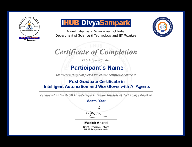 Programme Certificate