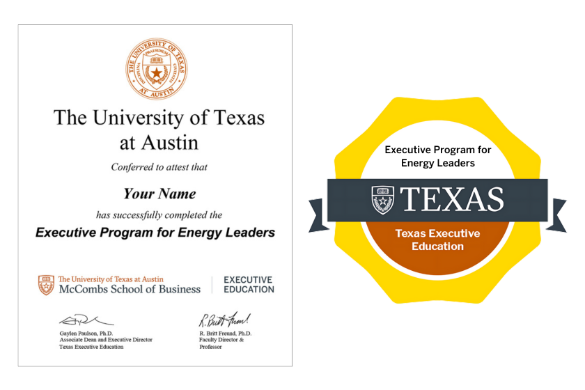 CERTIFICATE AND DIGITAL BADGE