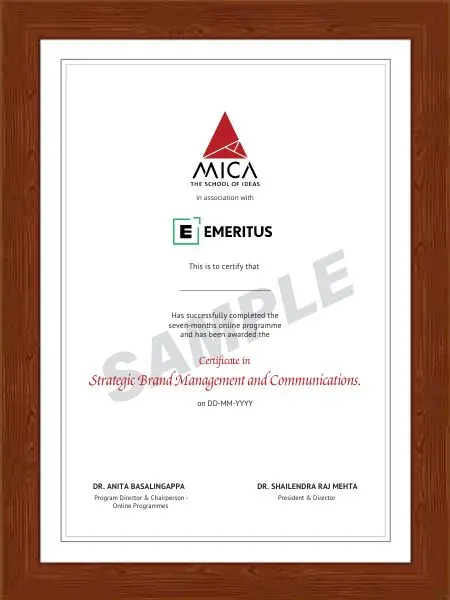 Program Certificate