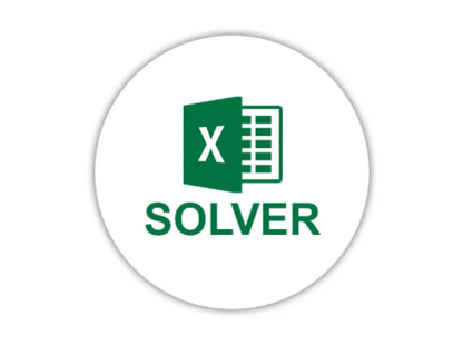 Excel Solver logo representing programming tools used for machine learning and data science in the IIT Delhi Applied AI, ML and Decision Science Programme