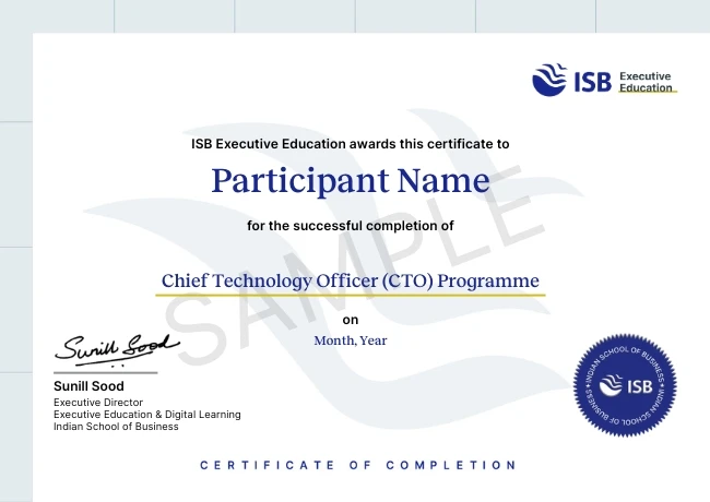 Programme Certificate