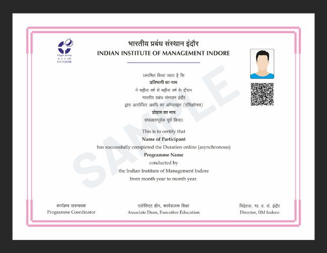 Certificate awarded on completion of the AI Leadership for Banking, Financial Services & Insurance programme 