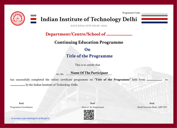IITD DAB Certificate 1