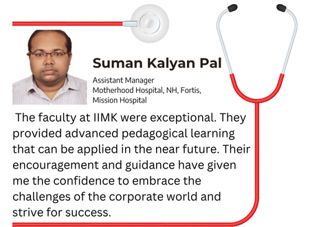 LP - IIMK-HCMA - Participant Testimonials Image 5