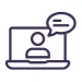Decorative icon relating to Live sessions