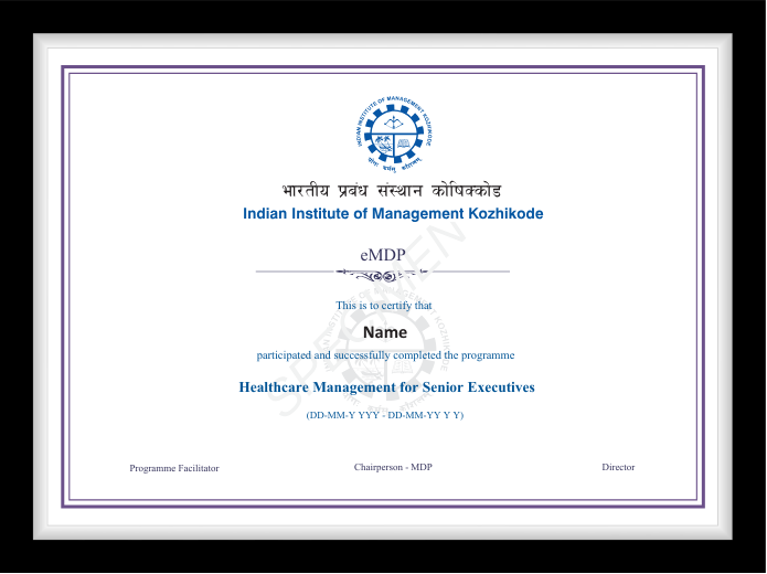 Programme Certificate