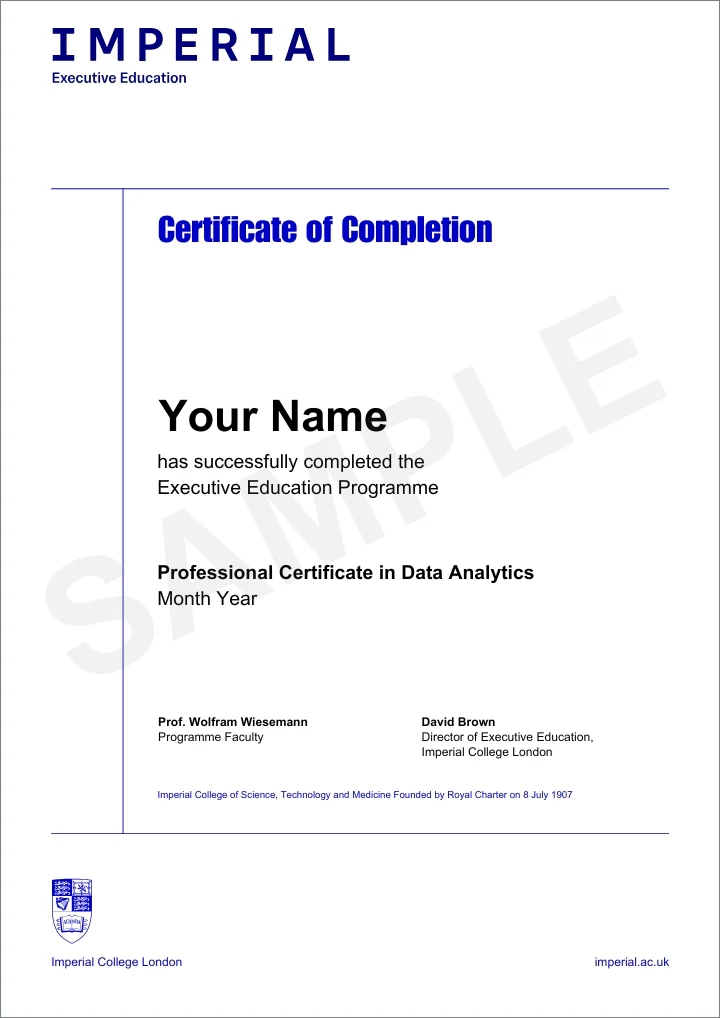 Certificate Image