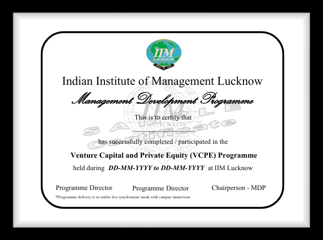 Programme Certificate