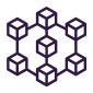 Web based simulations Blockchain Simulation & Learning Platforms Icon