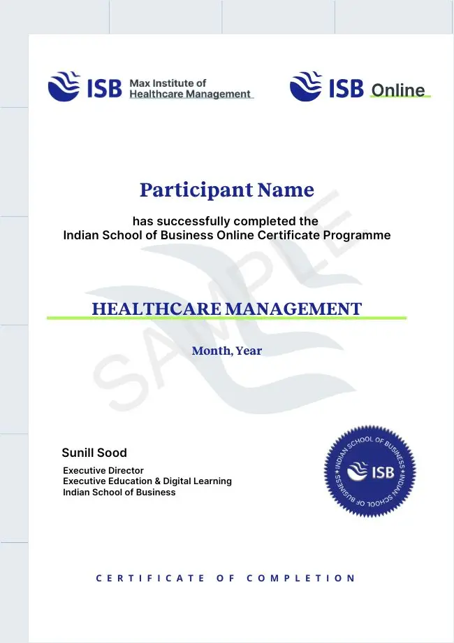 Celebrate Your Achievement with the Prestigious ISB Online Certificate