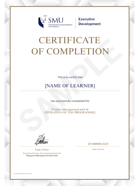 Programme Certificate