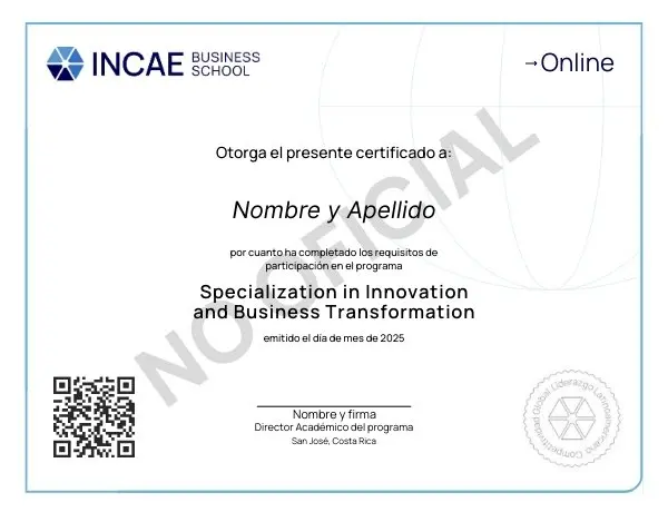 INCAE-APIB - Certificado - SEO INCAE-APIB - Certificado - SEO
