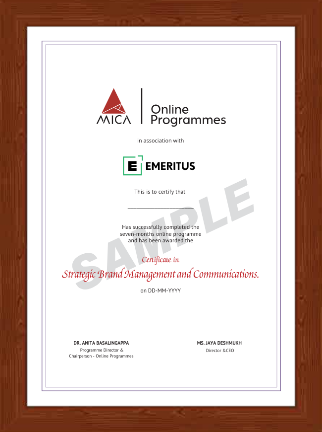 Program Certificate