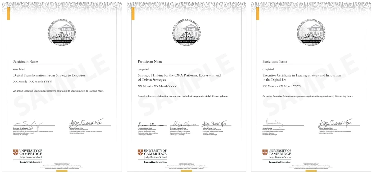 Certificate 1