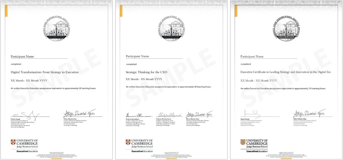 Certificate 1