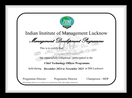 Programme Certificate