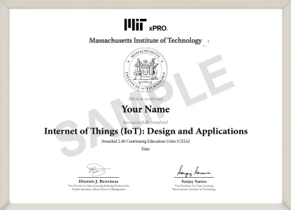 Decorative image relating to Internet of Things (IoT) — Design and Applications