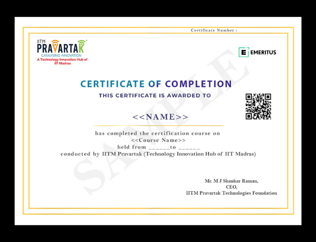 LP - IITM-AAIA - Programme Certifications - Image 1