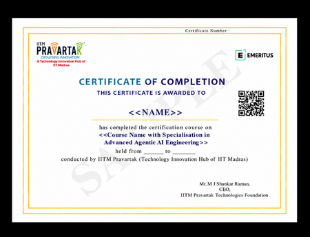 LP - IITM-AAIA - Programme Certifications - 4 - Specialisation 2 - Image