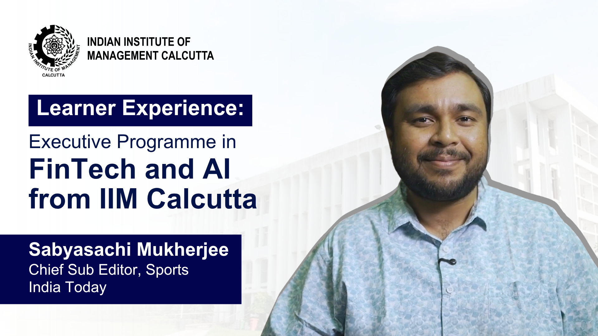 LP - IIMC-FintechAI - Video Testimonial - Content Thumbnail