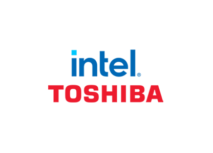 Intel & Toshiba - Partner Logo