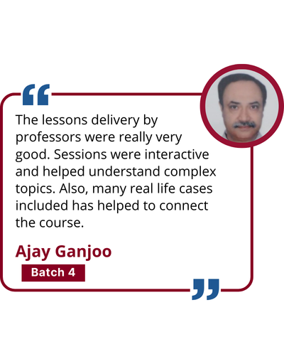 Testimonial from a learner of the IIT Delhi Certificate Programme in Data Science and Machine Learning, sharing their experience completing the online course in Python, statistics, and AI.