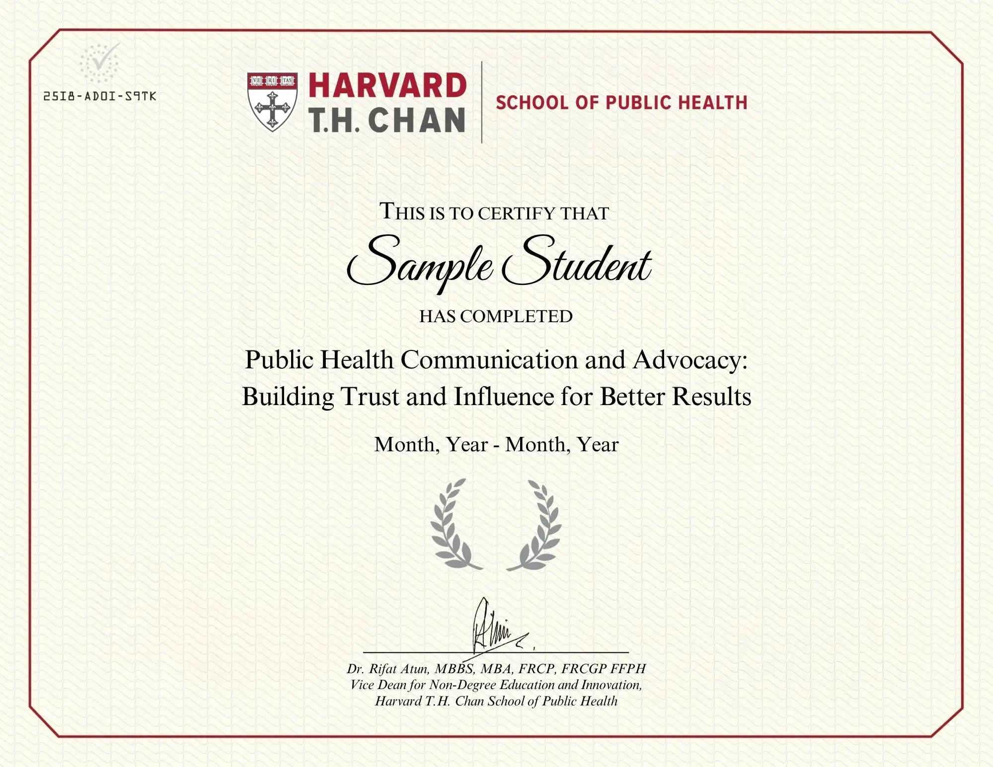 Decorative image relating to certificate of completion  