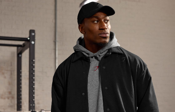 Gymshark Crest Joggers - Black | Gymshark