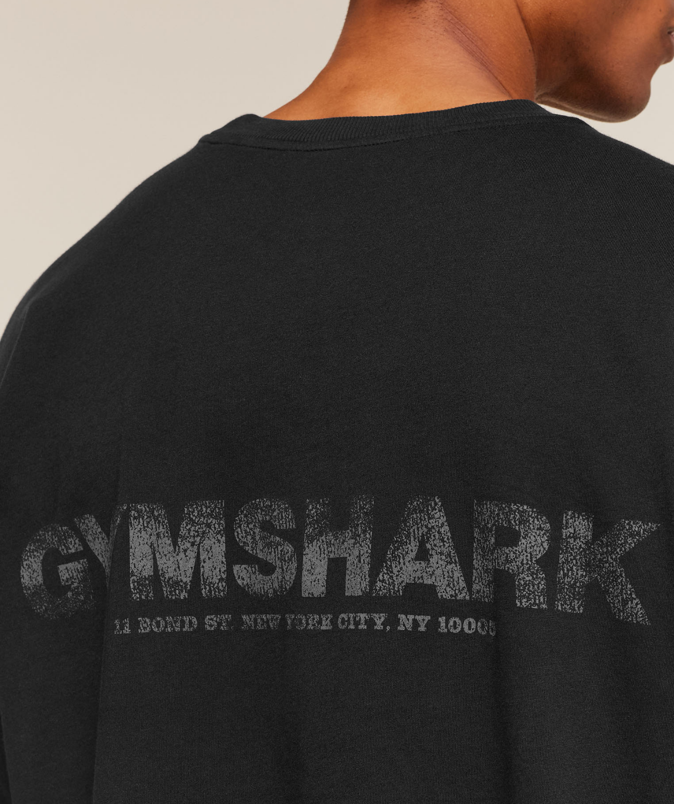 Faded graphic to the front and back