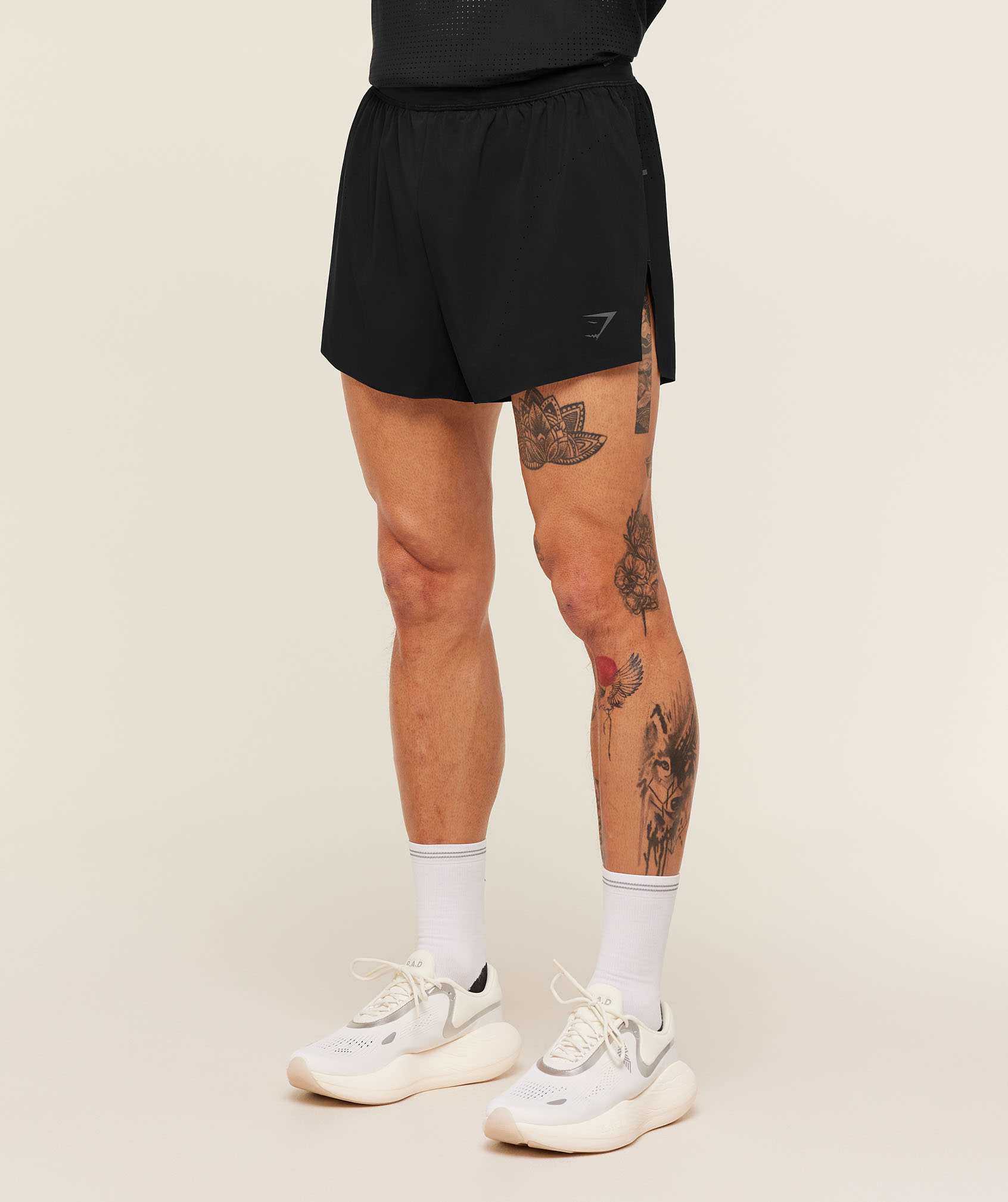 Running Elite Race 5 Short NEW GS Black A2B1A-BB2J 7956 V1