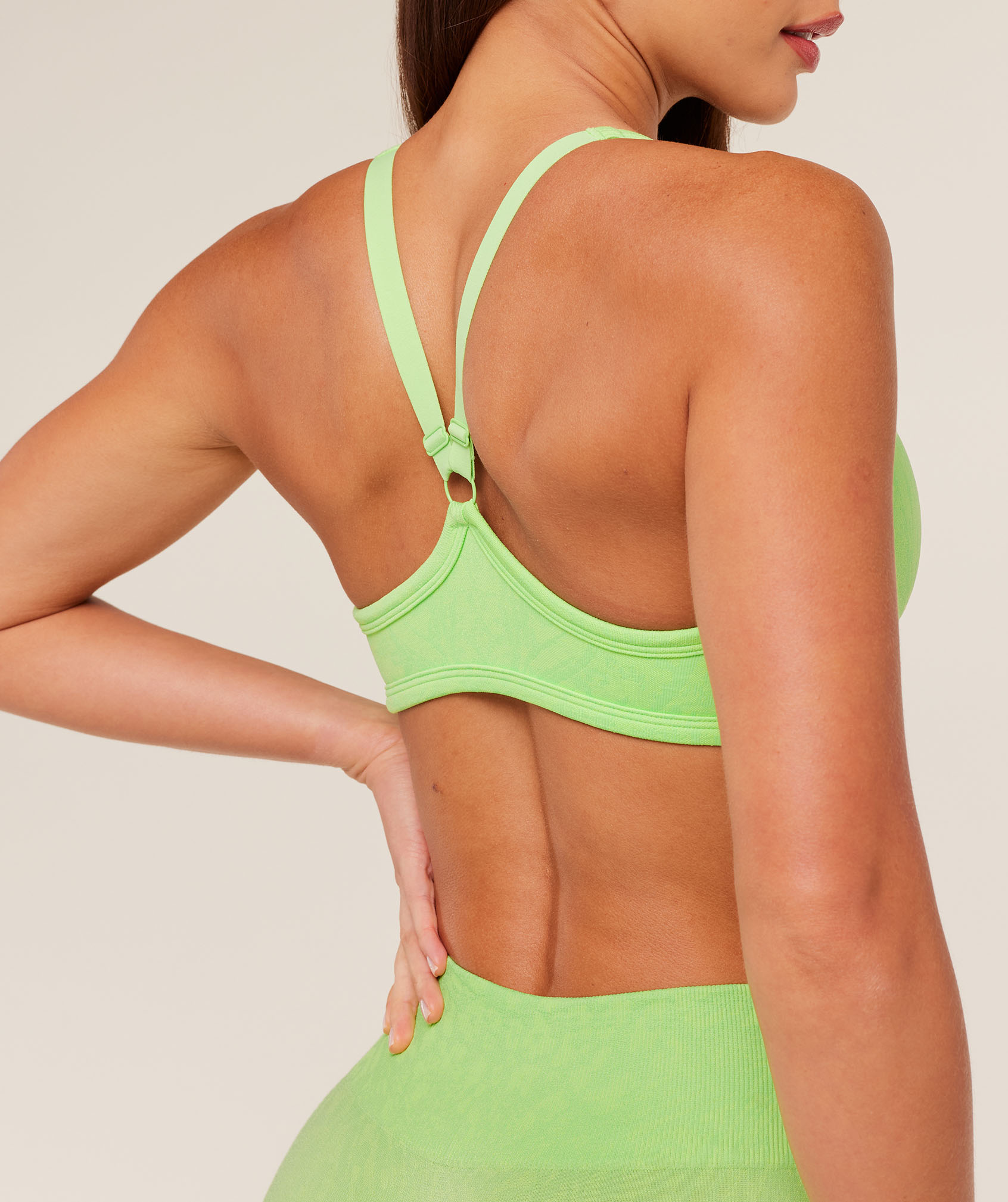 Gymshark Adapt Animal X Whitney Sports Bra - Electric Pink