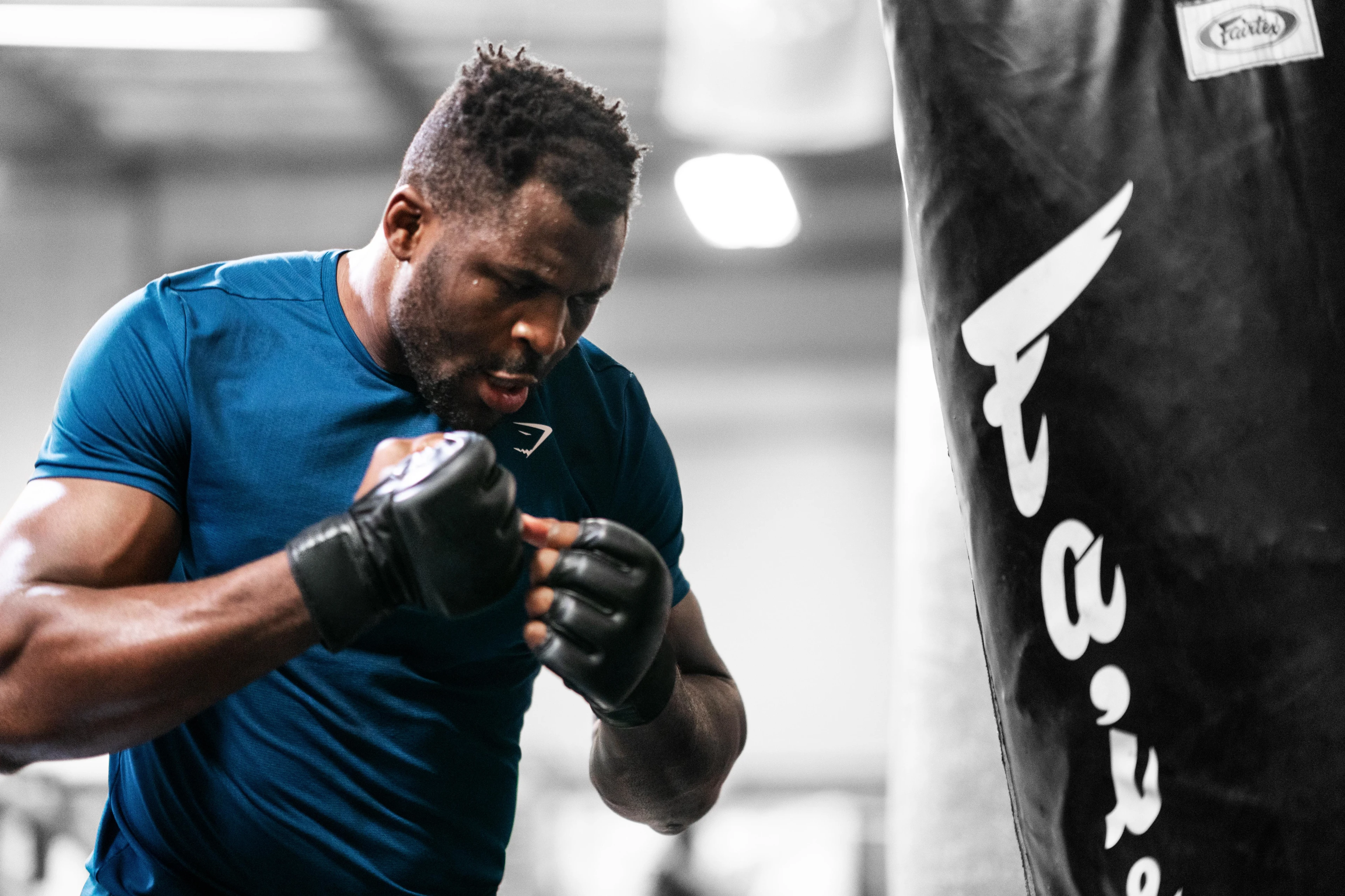 OneChamptee on X: Official Francis Ngannou Gymshark Shirt Click here to  buy it:  Visit Home page:    / X