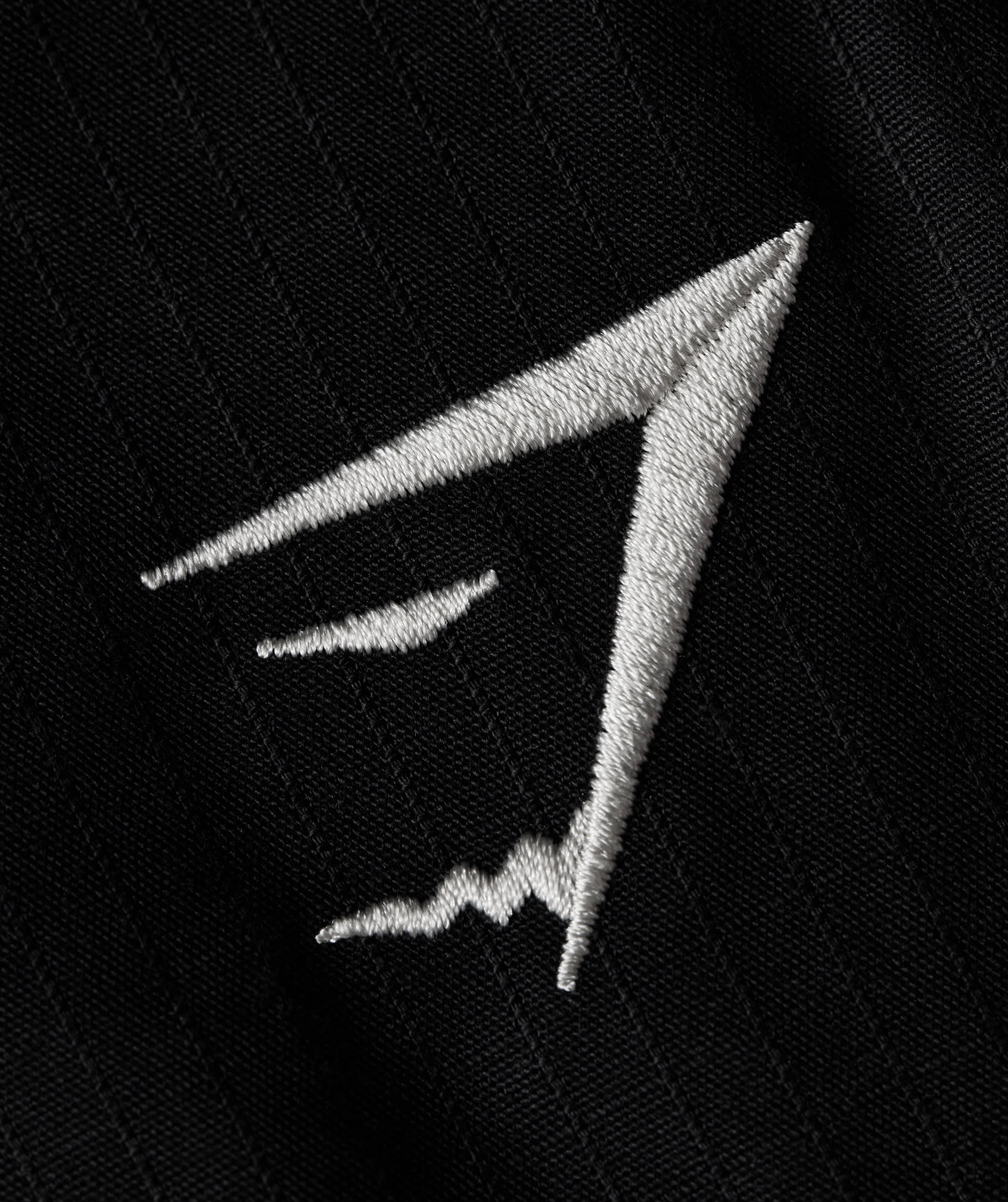 Embroided Gymshark Logo.