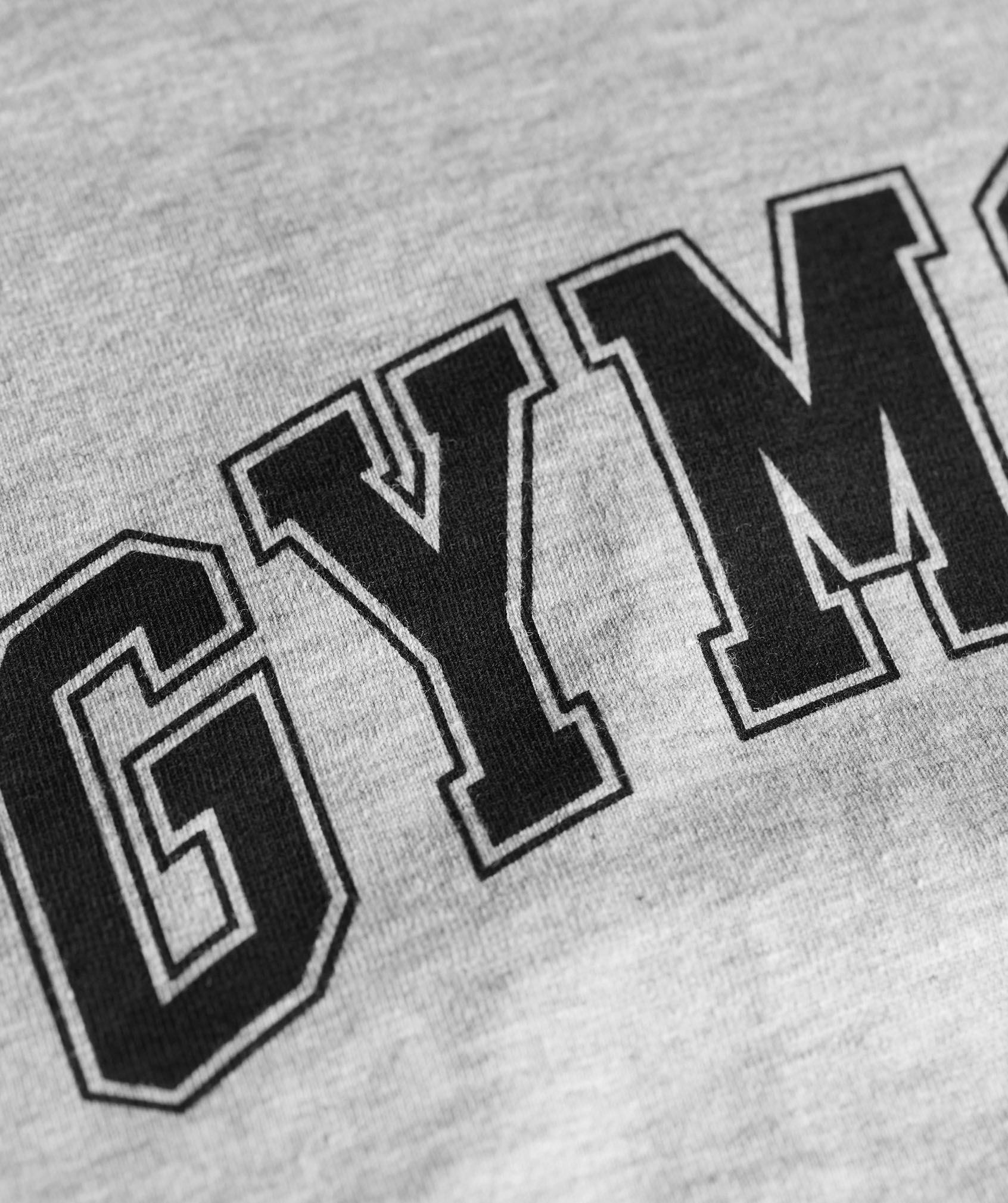 Gymshark GSLC Oversized T-Shirt - Light Grey Core Marl
