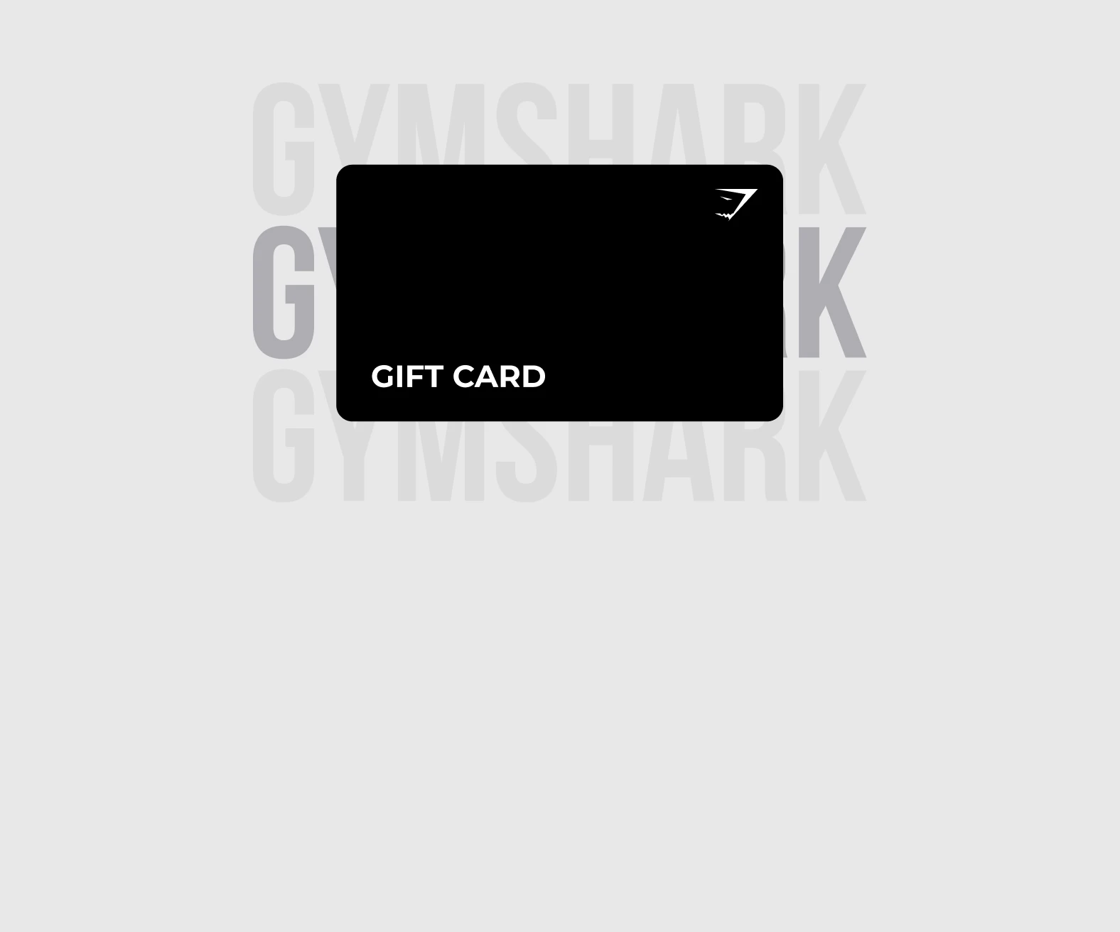 GYMSHARK GESCHENKGUTSCHEIN