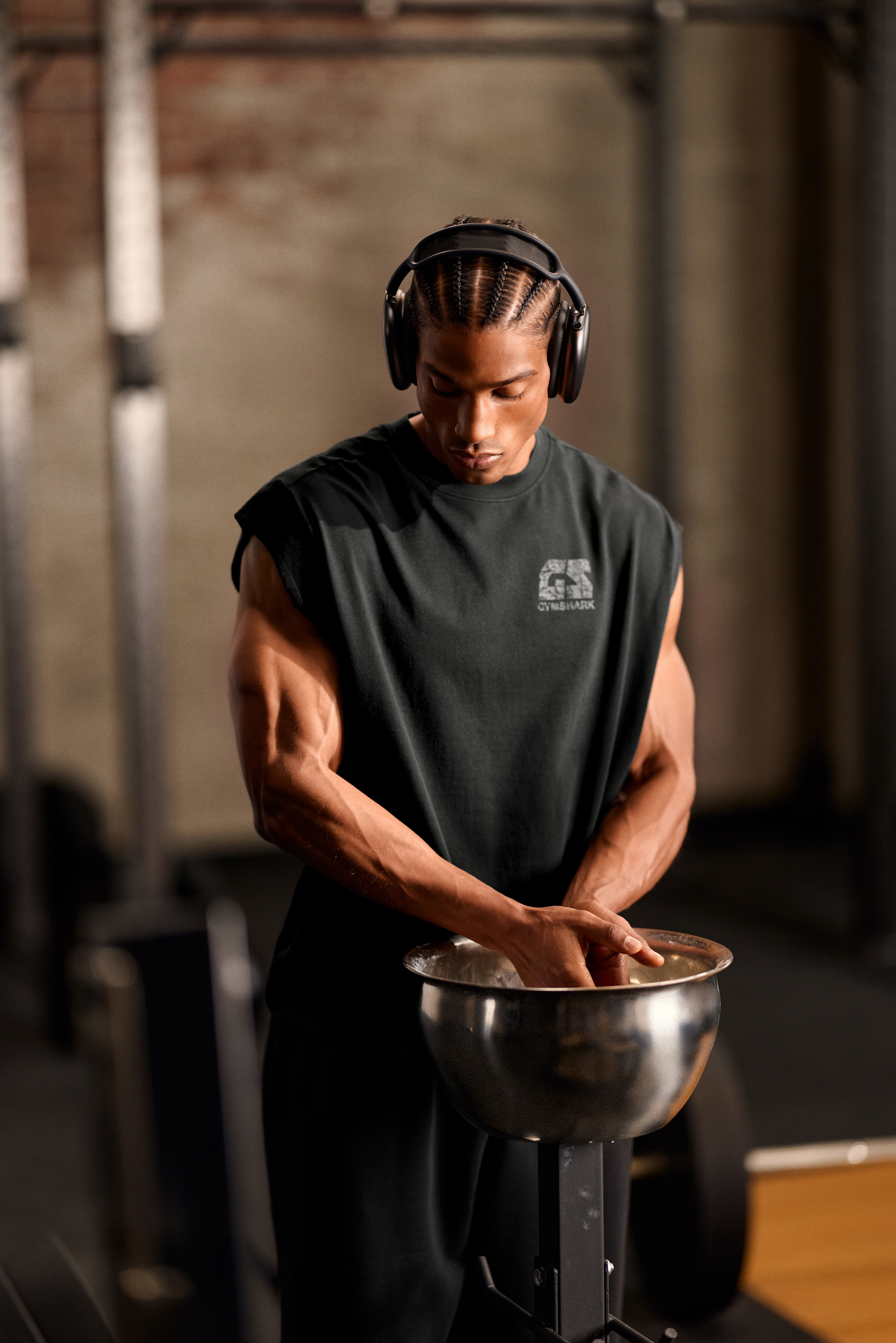 Gymshark Sharkhead Gymsack - Metal Grey | Gymshark