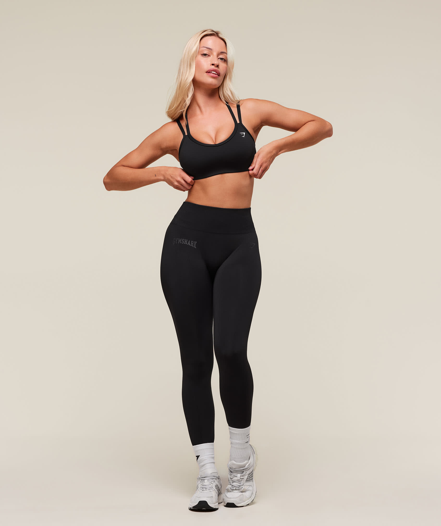 Everyday Seamless Graphic Leggings GS Black B3C9Z-BB2J-1445