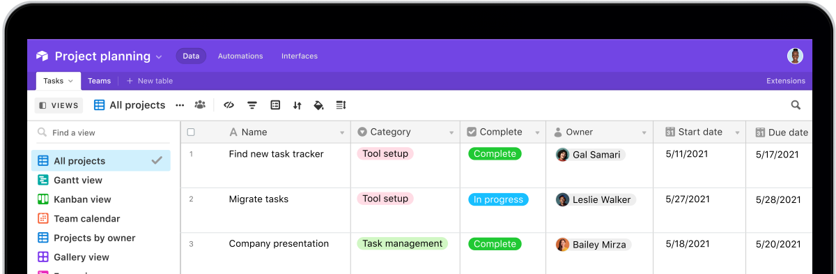 Airtable Views - Create the Perfect View | Airtable