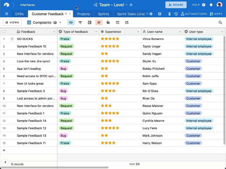 Getting Started With Collecting Product Feedback In Airtable Airtable Getting Started With Collecting Product Feedback In Airtable Airtable