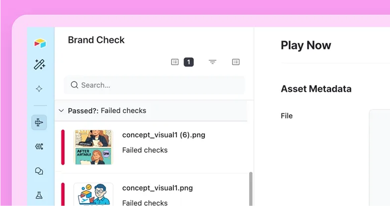 Run instant brand and compliance review