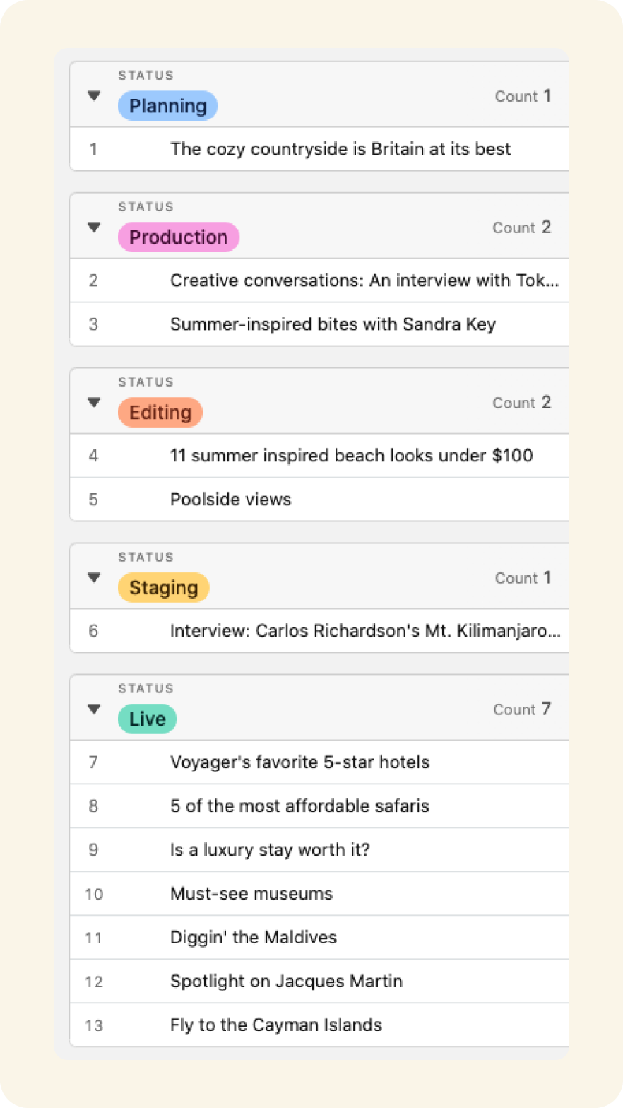 How to Create a Social Media Content Calendar | Airtable