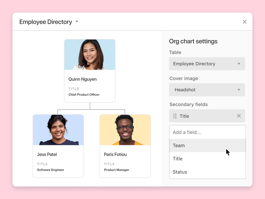 Create an Always UptoDate Org Chart in Airtable Airtable