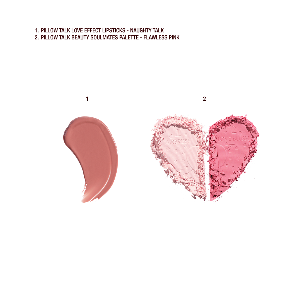 Palette viso e rossetto Pillow Talk in edizione limitata.