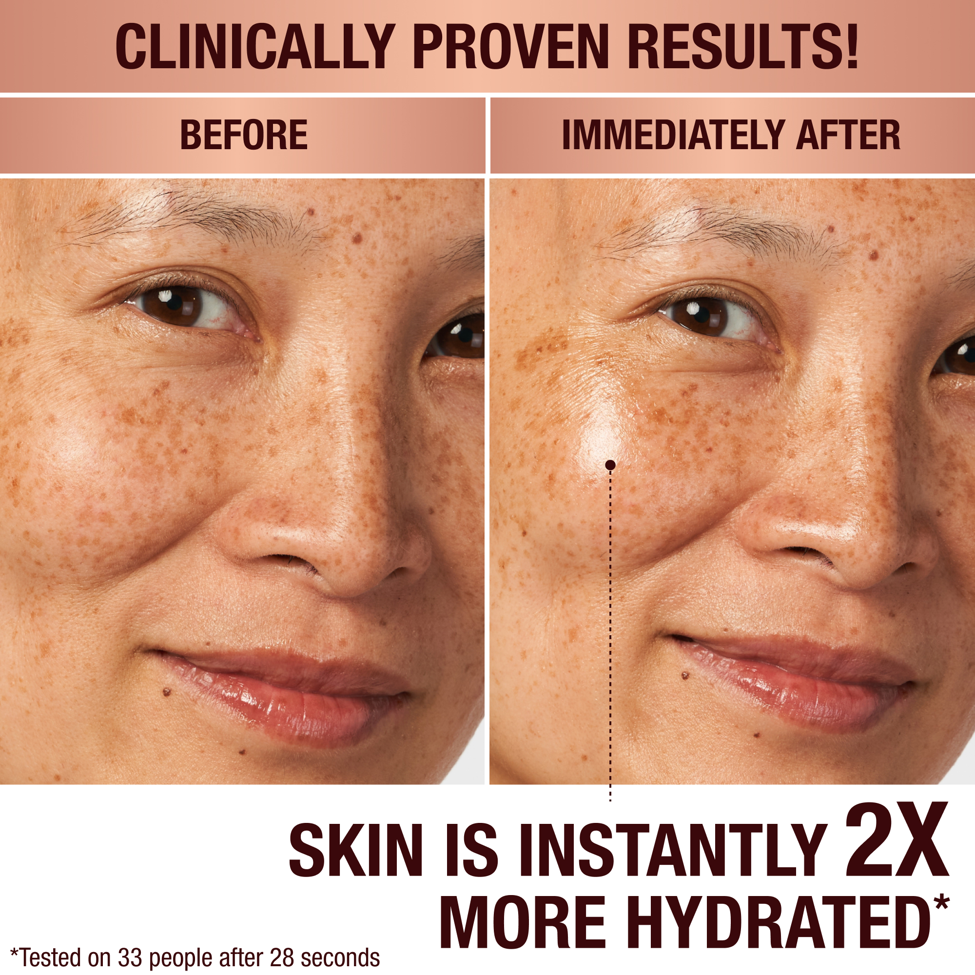 Charlotte's Magic Cream before and afters