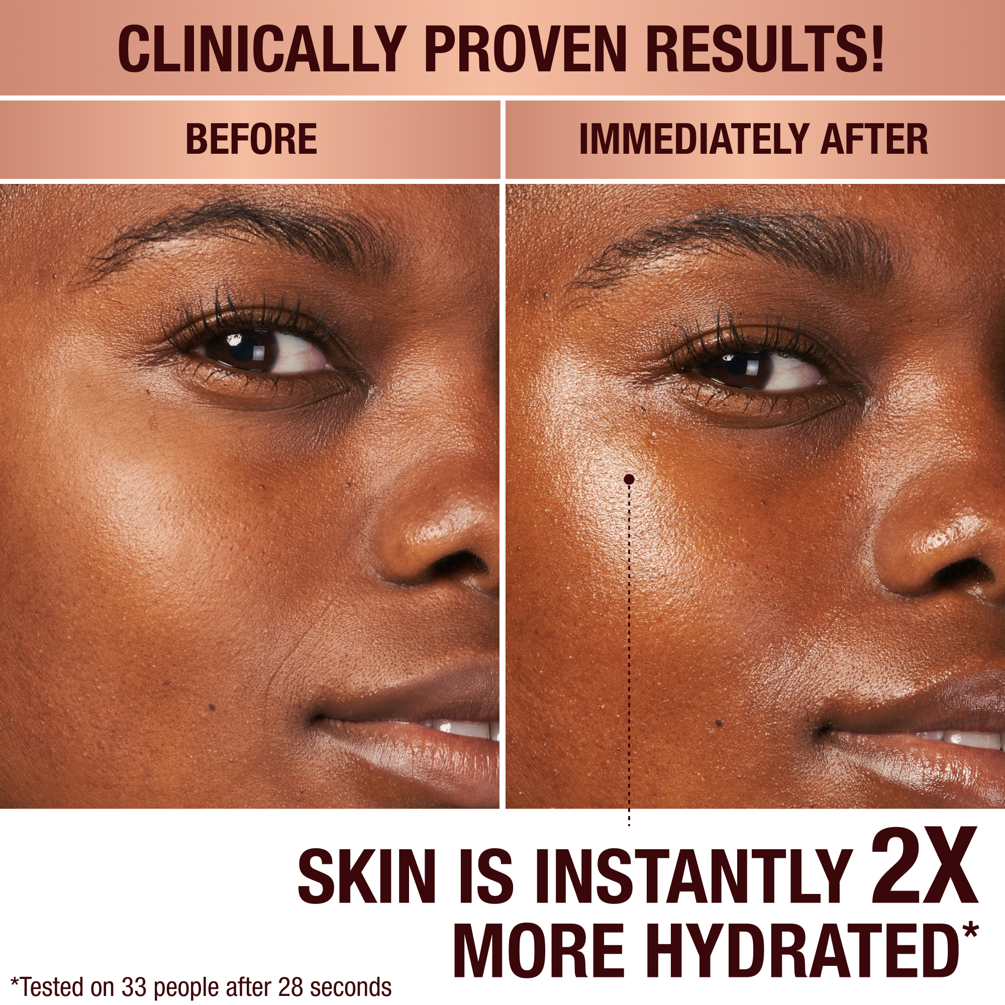 Charlotte's Magic Cream before and afters