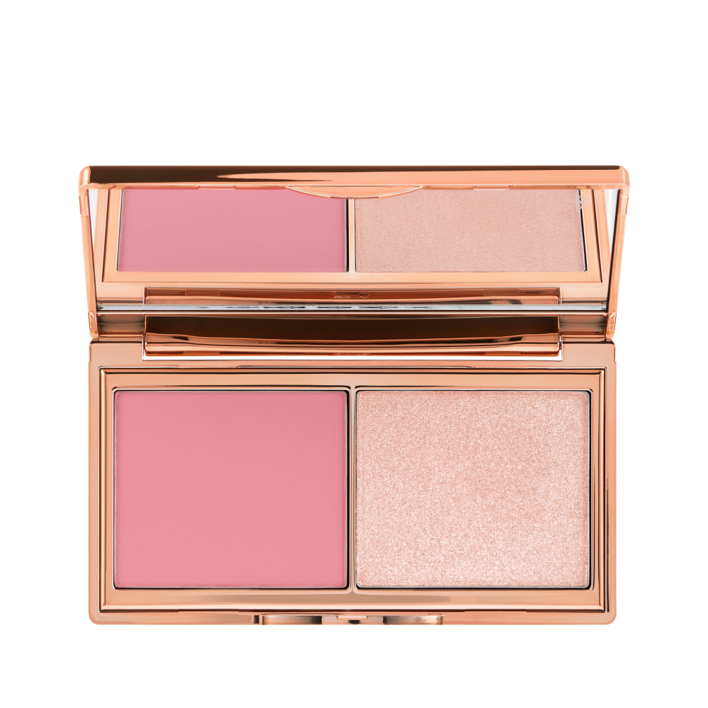 Fair-medium: Hollywood Blush & Glow Glide Palette | Charlotte Tilbury