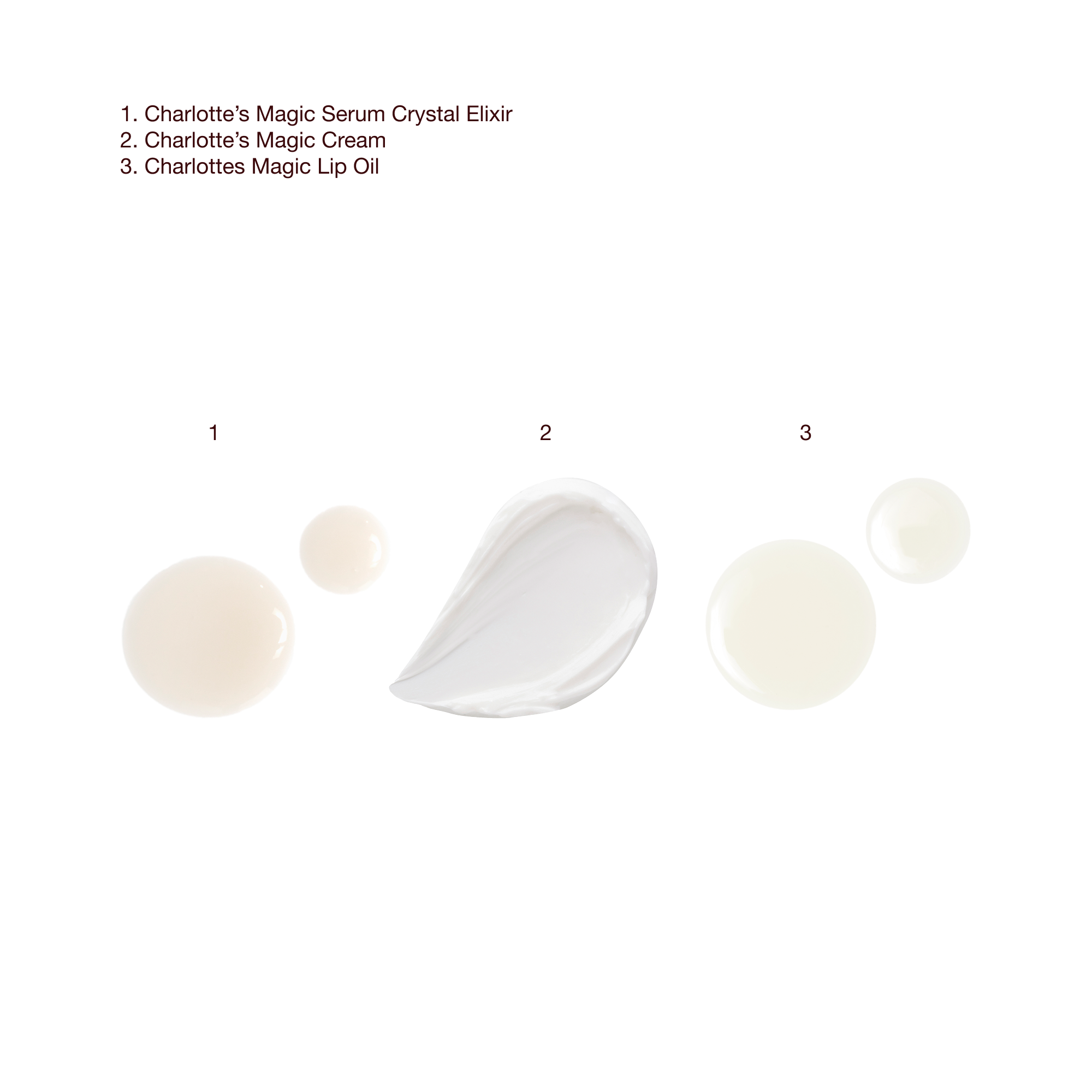 CHARLOTTE'S ICONIC MAGIC SKIN + LIP SECRETS texture Swatch