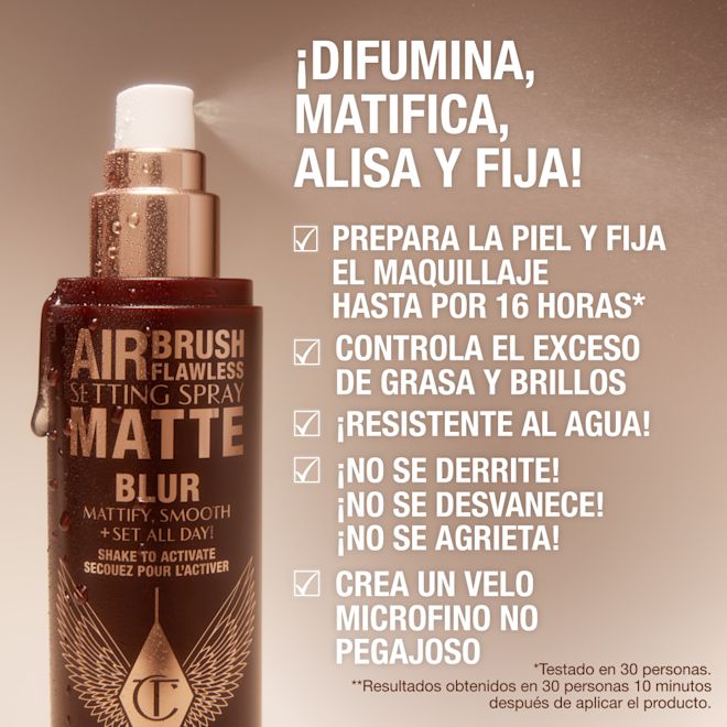 INFOGRAFÍA DE AFIRMACIONES SOBRE EL AIRBRUSH SETTING SPRAY MATTE INFOGRAFÍA DE AFIRMACIONES SOBRE EL AIRBRUSH SETTING SPRAY MATTE