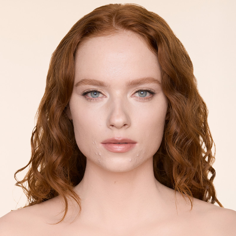 Model wearing Airbrush Flawless Foundation shade 2C